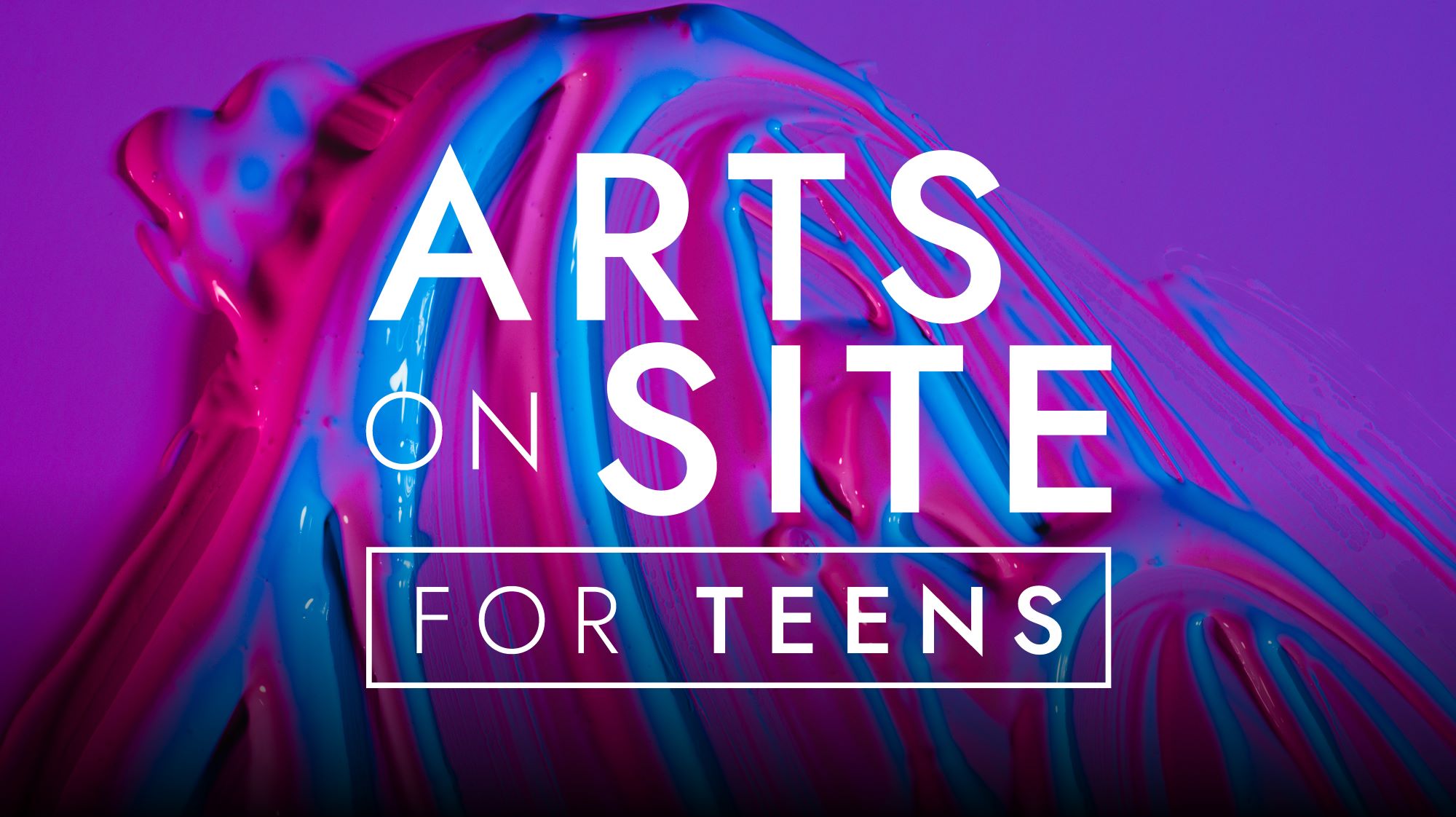 Arts on Site for Teens logo